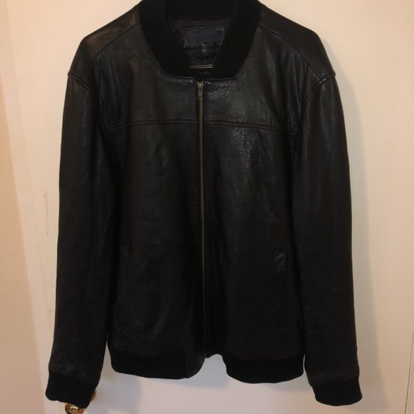 Zachary Prell Men's Black Lambskin Leather Jacket - Picture 8 of 15